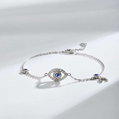 [Baslove]Dainty Eye Shape Necklace