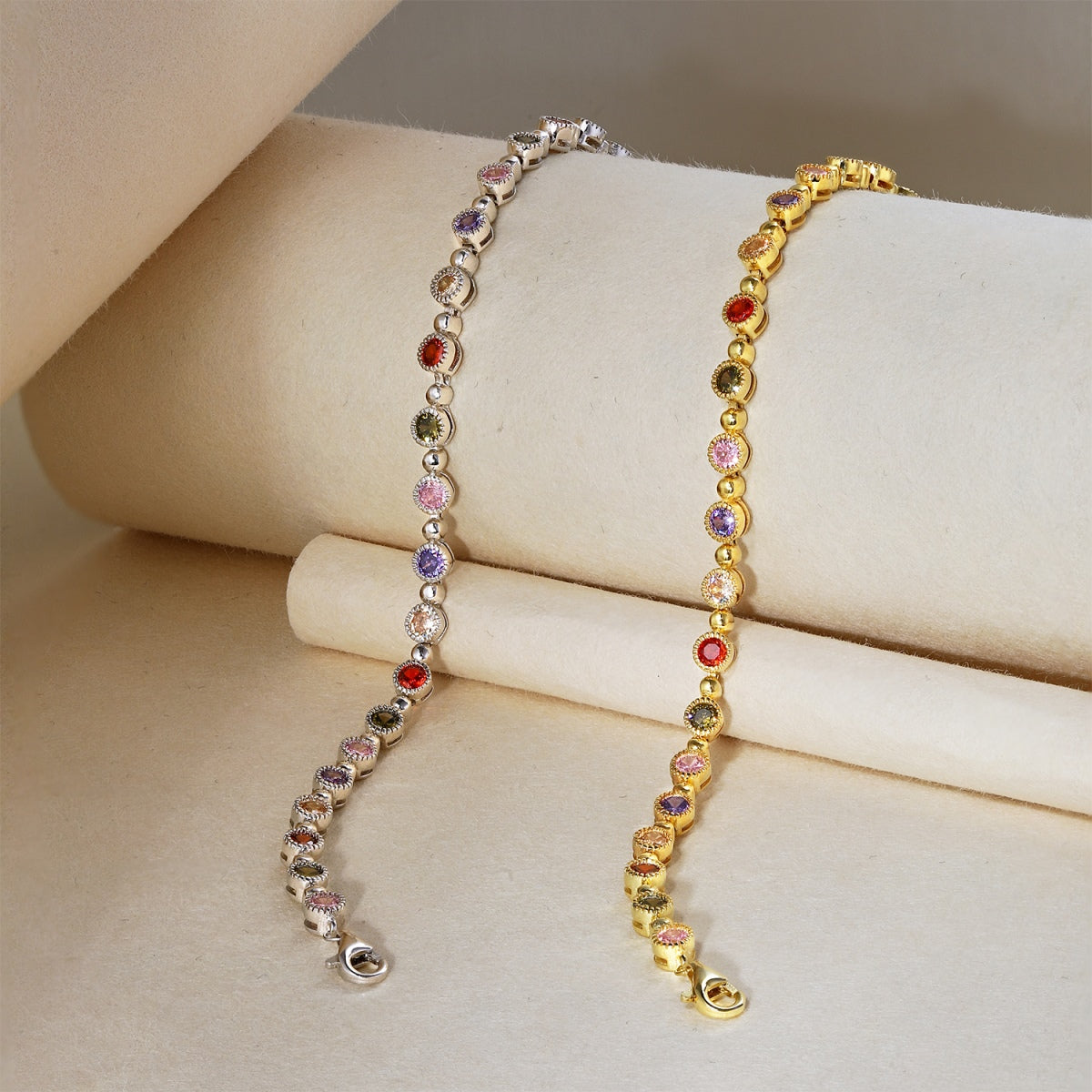 [Baslove]Sparkling Exquisite Round Cut Party Bracelet