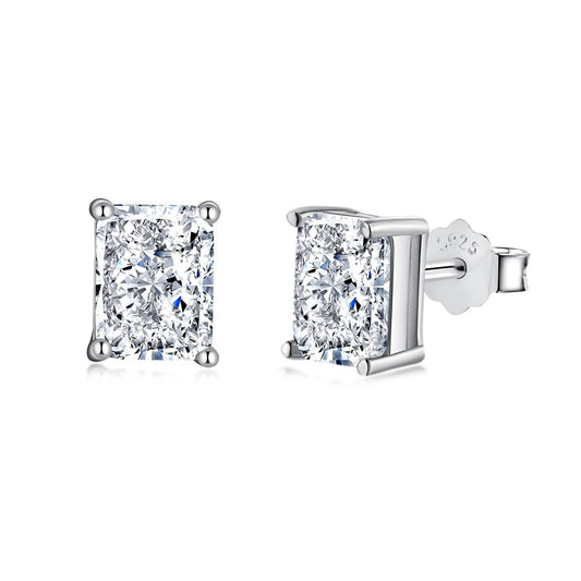 [Baslove]Radiant Luxurious Princess Cut Daily Earrings