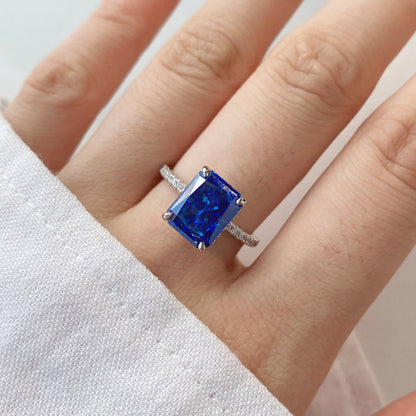 [AURORA]4,0 Karat Luxuriöser Verlobungsring