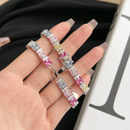 [AURORA]繊細でカラフルなマルチカットパーティーブレスレット