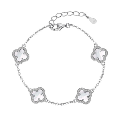 [Baslove]Four-Leaf Clover Exquisite Bracelet