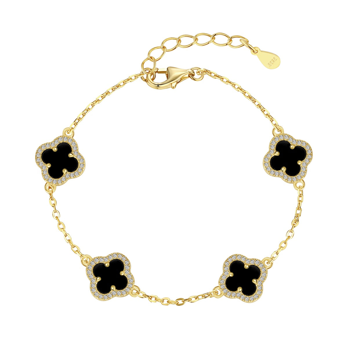 [Baslove]Four-Leaf Clover Exquisite Bracelet