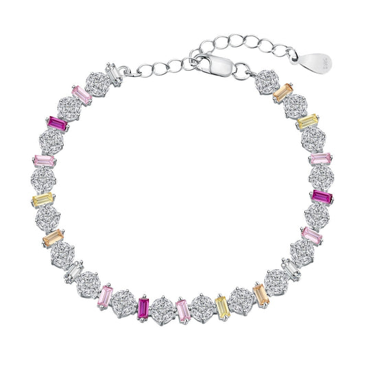 [Everoly JW]Radiant Colorful Round Shape Daily Bracelet