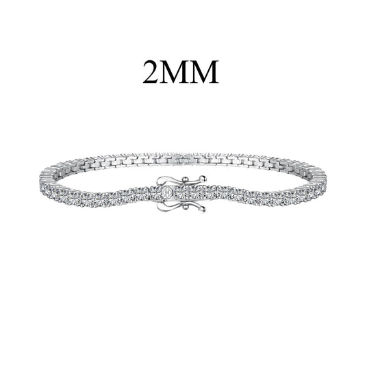 [Baslove]Dazzling Exquisite Round Cut Daily Bracelet