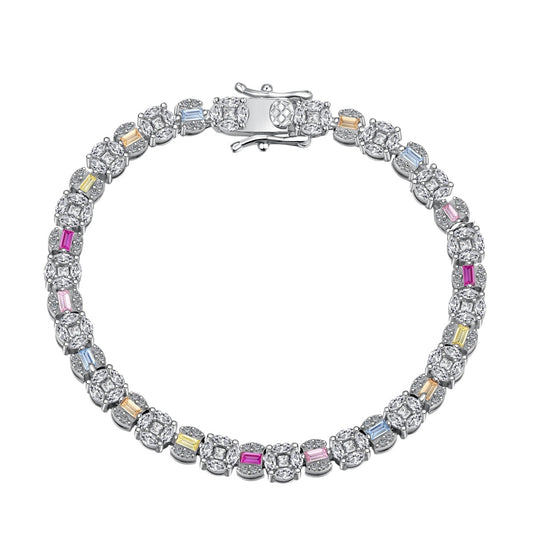 [Baslove]Dazzling Radiant Multi Cut Daily Bracelet