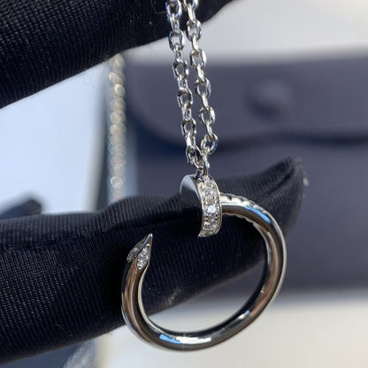 [Baslove]JUSTE NECKLACE SILVER