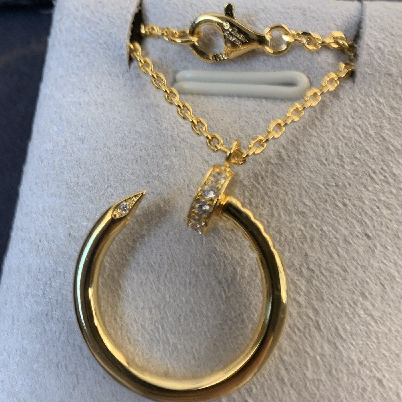 [Baslove]JUSTE NECKLACE GOLD