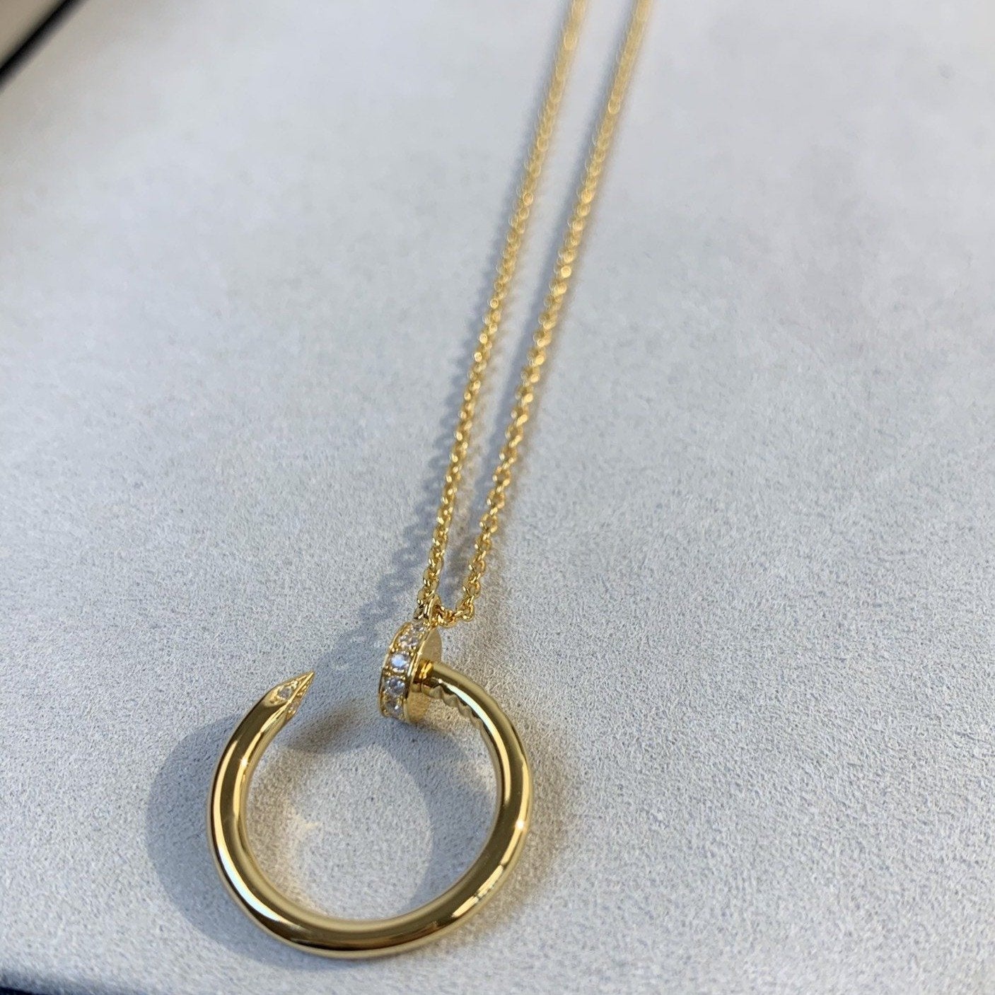 [Baslove]JUSTE NECKLACE GOLD