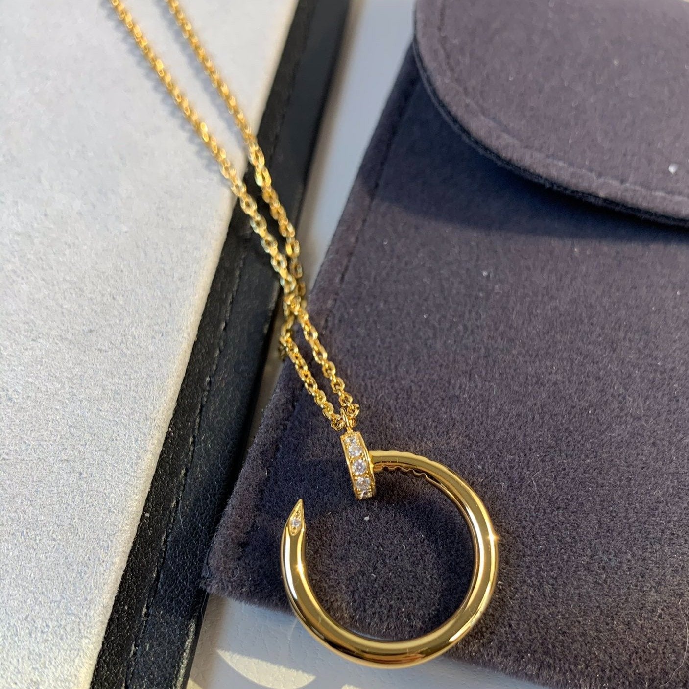 [Baslove]JUSTE NECKLACE GOLD