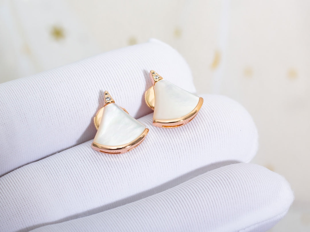 [Baslove]DIVAS DREAM EARRINGS PINK GOLD