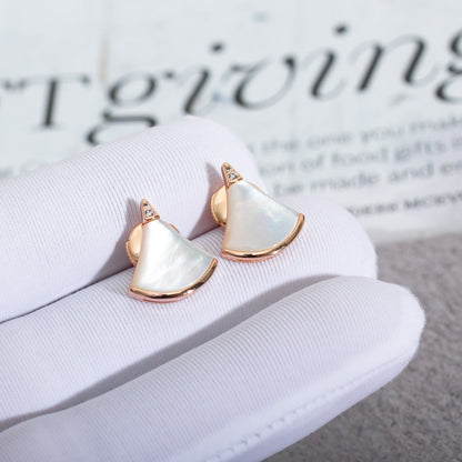 [Baslove]DIVAS DREAM EARRINGS PINK GOLD