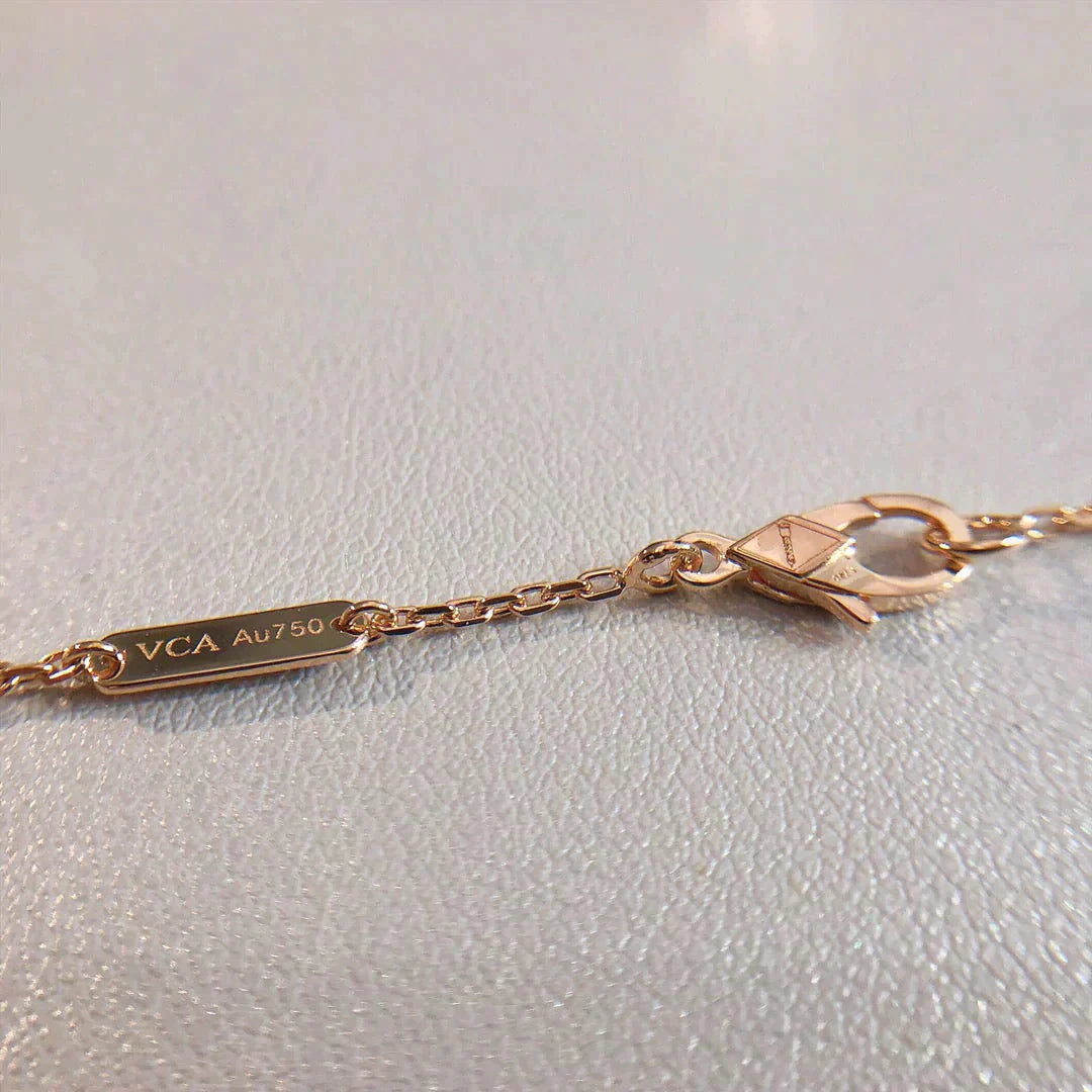 [Baslove]PERLEE PEDANT NECKLACE GOLD / ROSE GOLD