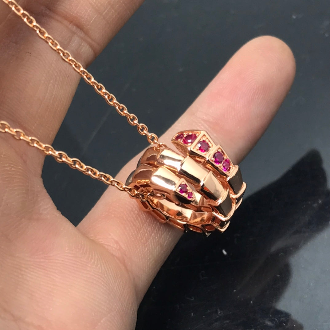 [Baslove]SERPENTI PEDANT NECKLACE