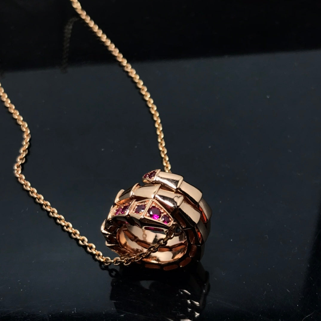 [Baslove]SERPENTI PEDANT NECKLACE