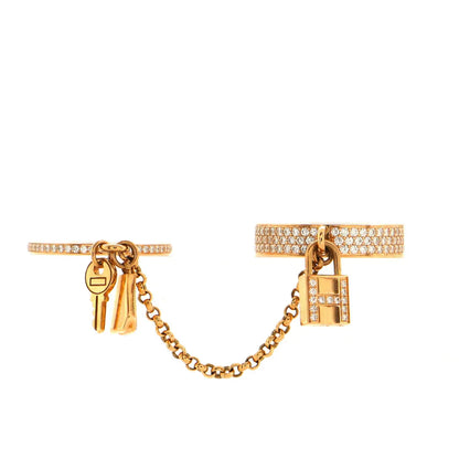 [AURORA]HM KELLY CLOCHETTE DOPPELRING MIT DIAMANTEN