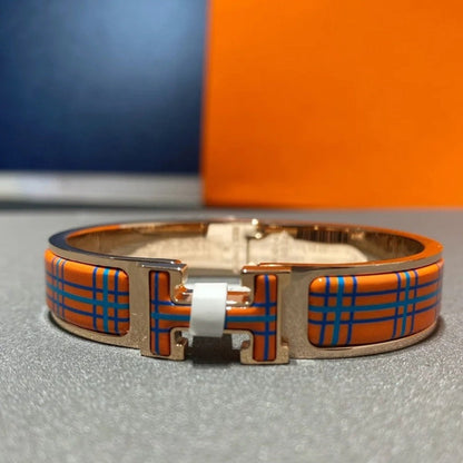 [Baslove]H TARTAN BRACELET 12MM