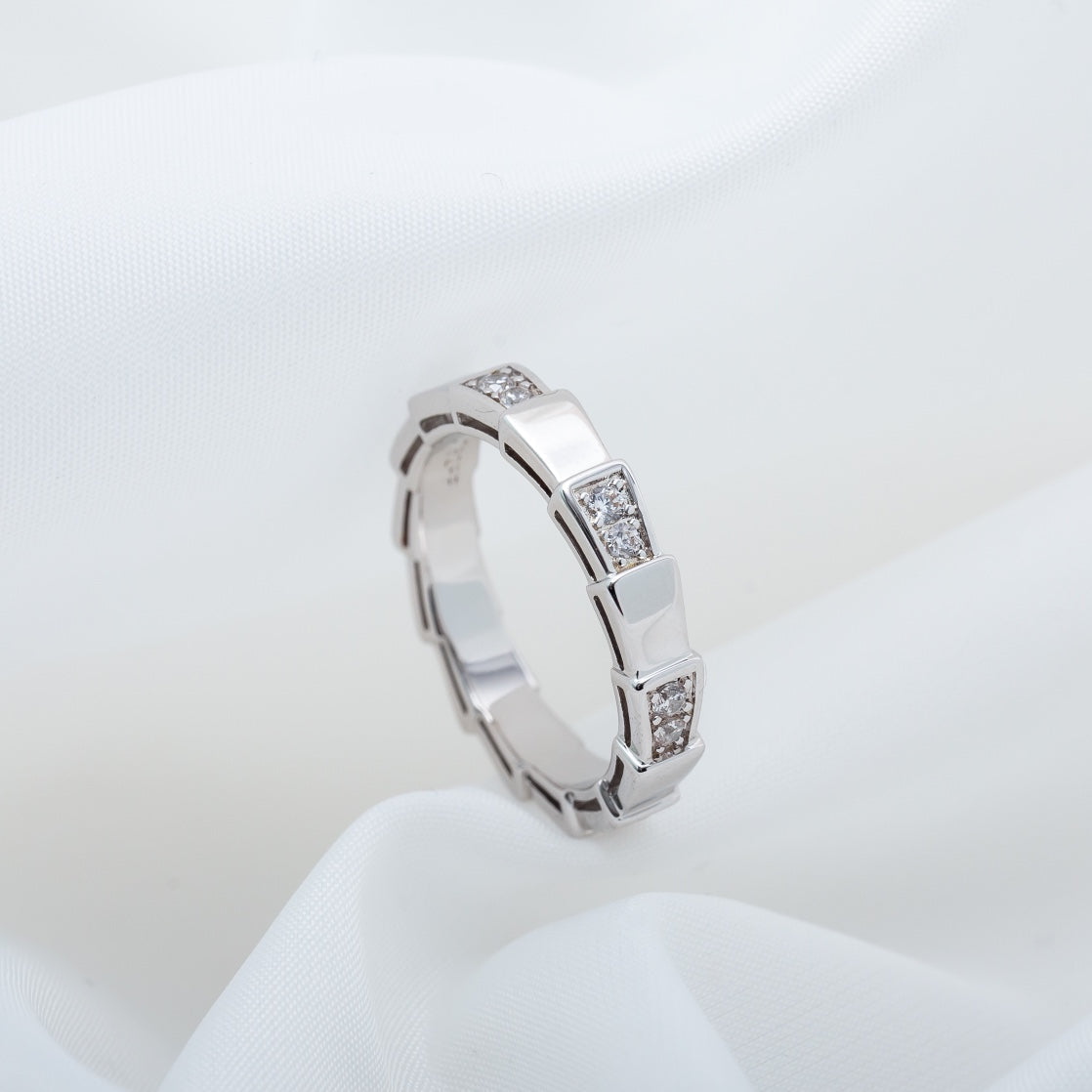 [Baslove]SERPENTI RING SILVER  3MM