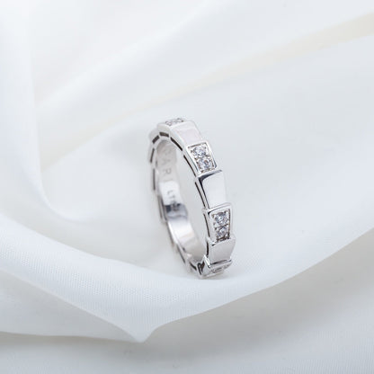 [Baslove]SERPENTI RING SILVER  3MM