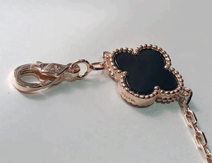 [AURORA]CLOVER 5 MOTIFS MULTICOLOR BRACELET