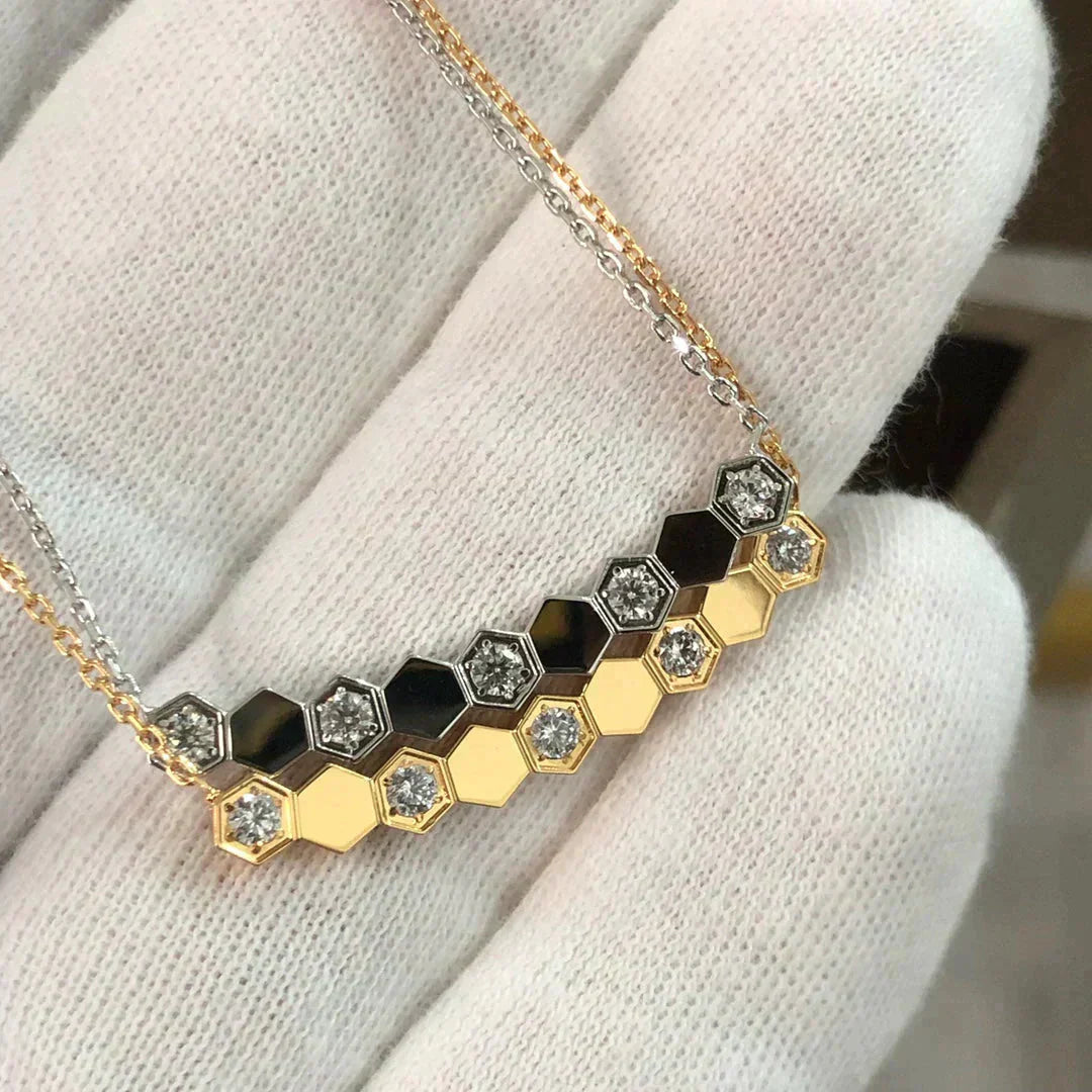 [Baslove]BEE LOVE NECKLACE DIAMOND