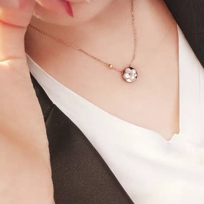 [Baslove]SUN MOP GOLD 1 DIAMOND NECKLACE