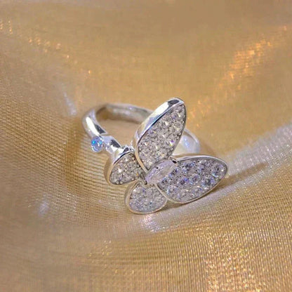 [Baslove]BUTTERFLY DIAMOND RING