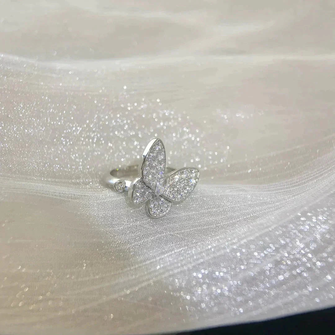 [Baslove]BUTTERFLY DIAMOND RING