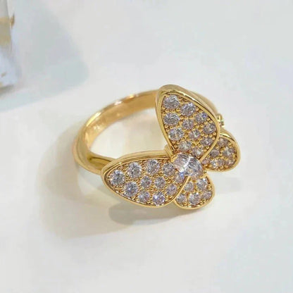 [Baslove]BUTTERFLY DIAMOND RING