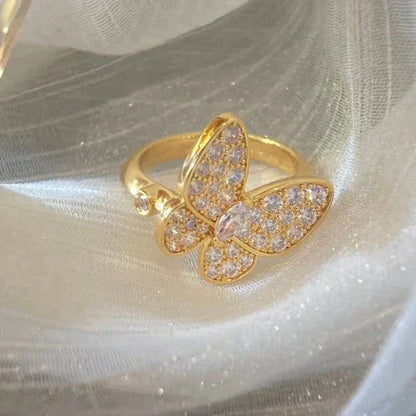 [Baslove]BUTTERFLY DIAMOND RING