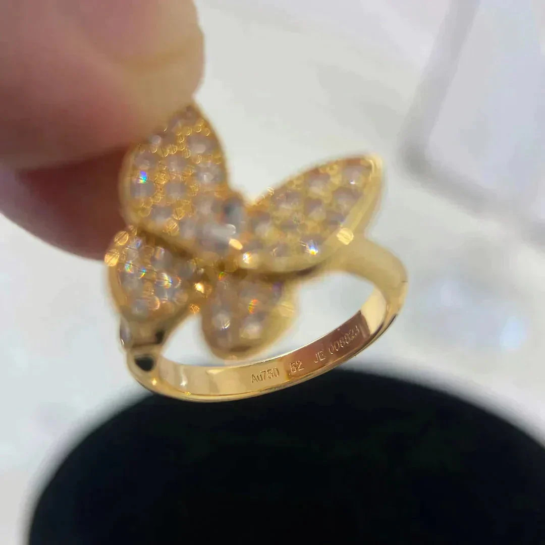 [Baslove]BUTTERFLY DIAMOND RING