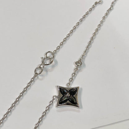 [Baslove]STAR BLACK MOP NECKLACE