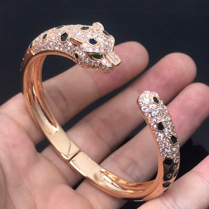 [Baslove]PANTHERE BIG BRACELET DIAMONDS