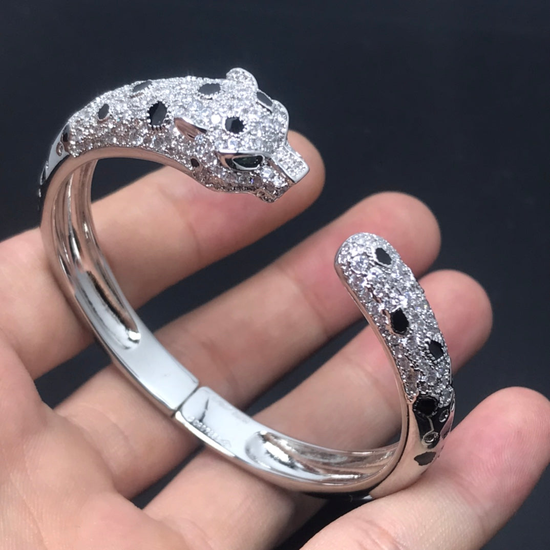 [Baslove]PANTHERE BIG BRACELET DIAMONDS