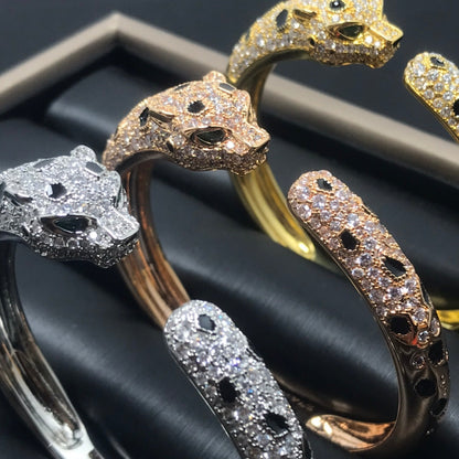 [Baslove]PANTHERE BIG BRACELET DIAMONDS