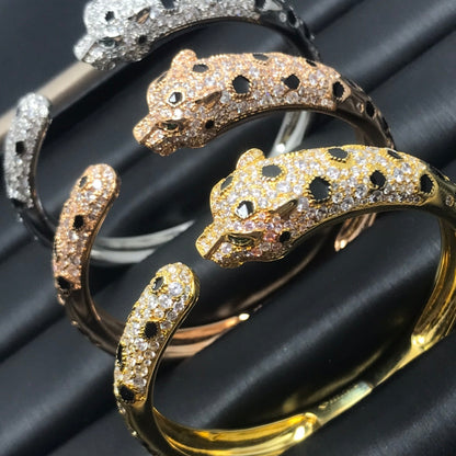 [Baslove]PANTHERE BIG BRACELET DIAMONDS