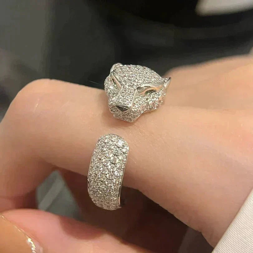 [baslovejewels]PANTHERE 5.5MM ALL DIAMOND RING