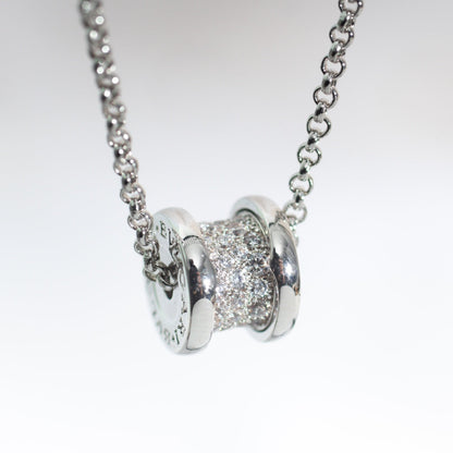 [Baslove]ZERO 1 SILVER DIAMOND NECKLACE