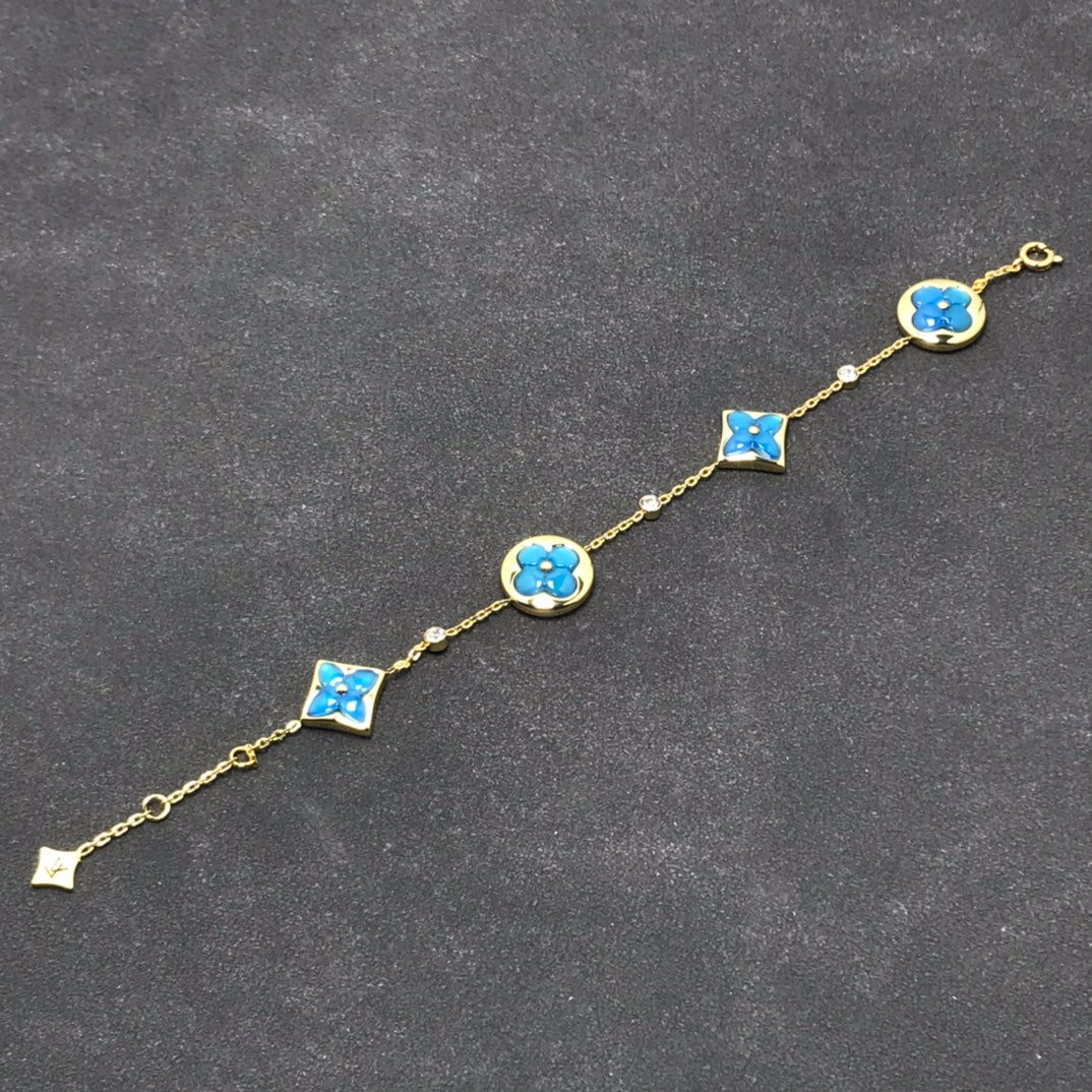 [Baslove]STAR AND SUN TURQUOISE 4 MOTIFS 3 DIAMONDS