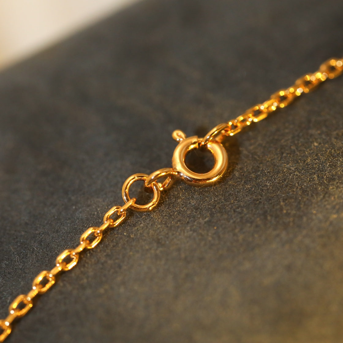 [Baslove]SUN PEDANT PINK GOLD 1 DIAMOND NECKLACE