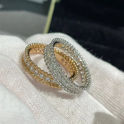 [Baslove]PERLEE DIAMOND ROSE GOLD RING