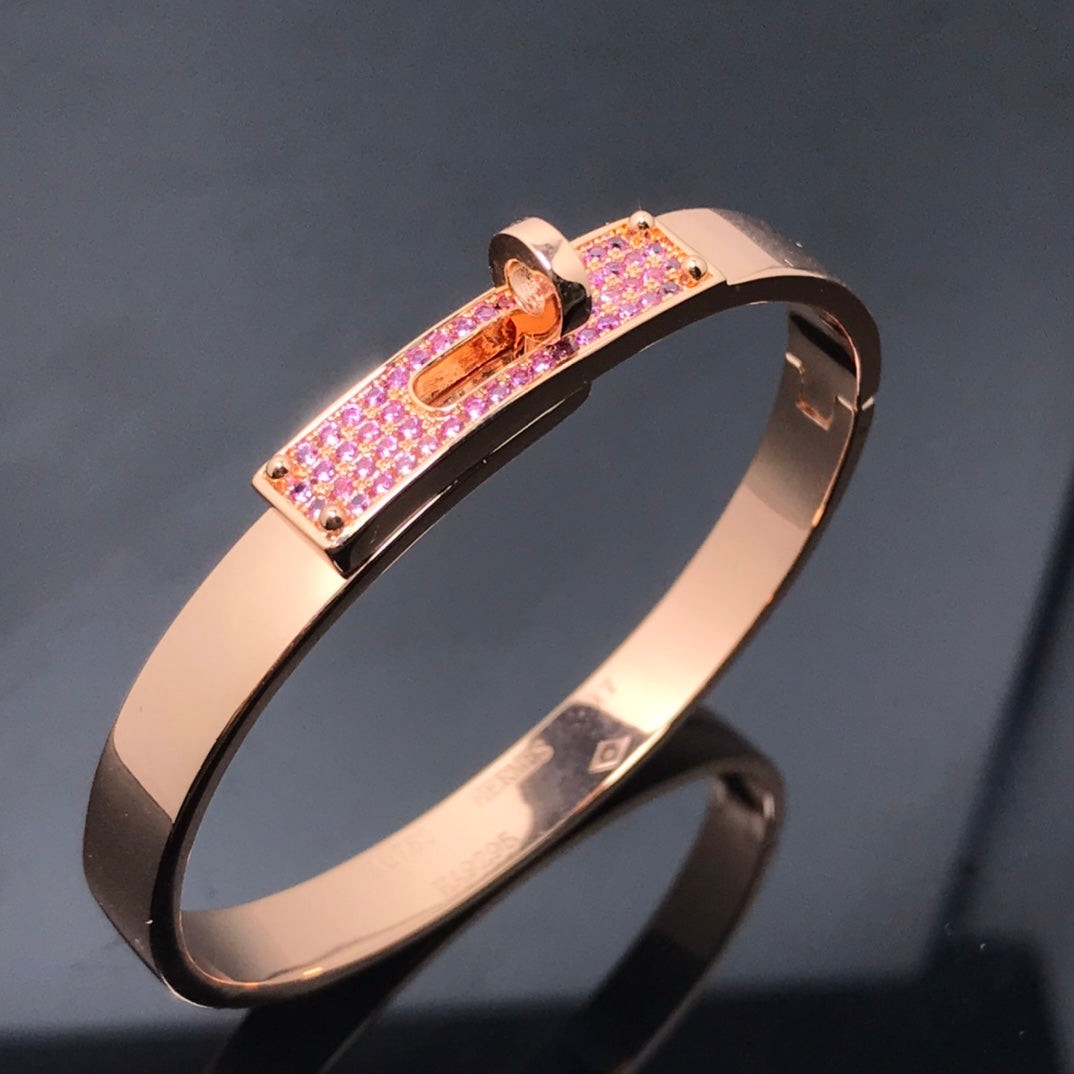 [Baslove]KELLY BRACELET PINK DIAMOND