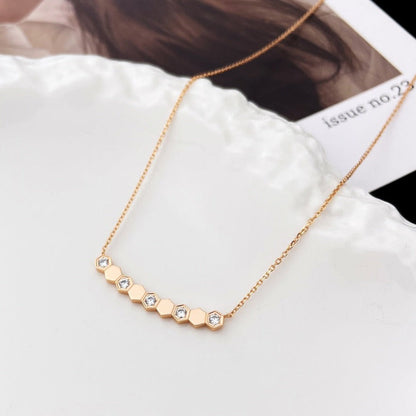 [Baslove]BEE MY LOVE DIAMOND NECKLACE