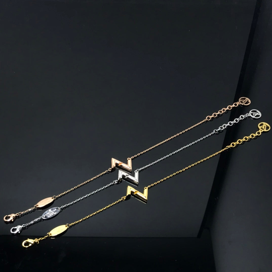 [Baslove]VOLT LV LOGO BRACELET