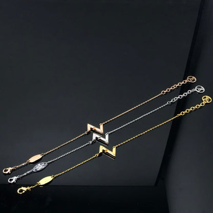 [Baslove]VOLT LV LOGO BRACELET