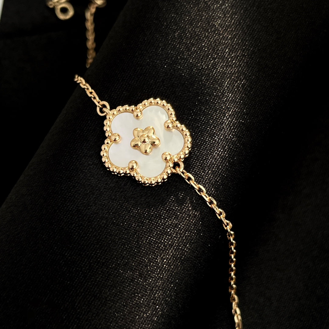 [basloveJW]LUCKY SPRING ROSÉGOLD-MOP-ARMBAND