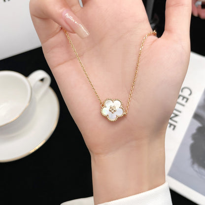 [Baslove]LUCKY SPRING ROSE GOLD MOP BRACELET