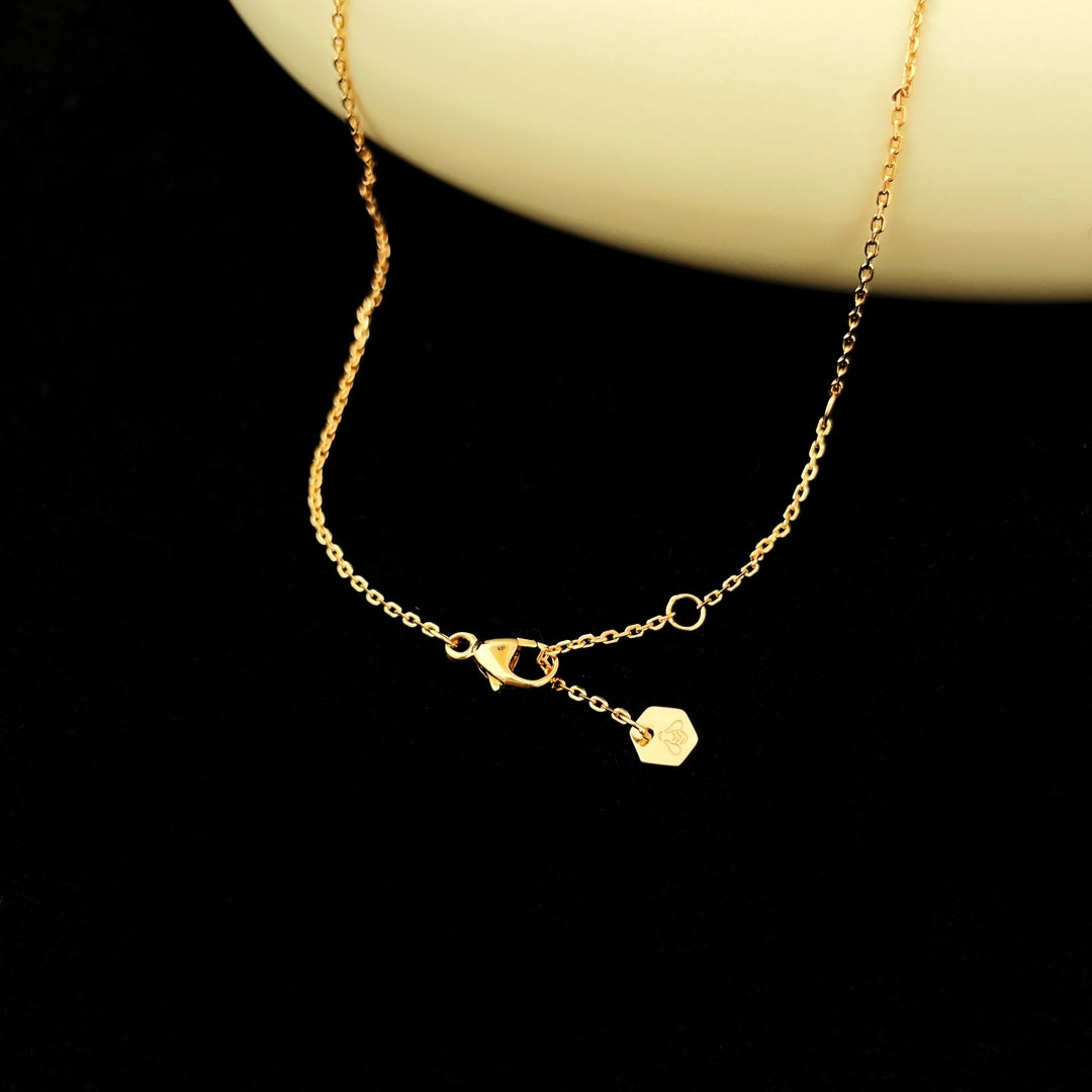 [Baslove]BEE MINI PEDANT DIAMOND NECKLACE