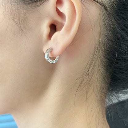 [Baslove]LOVE DIAMOND EARRINGS