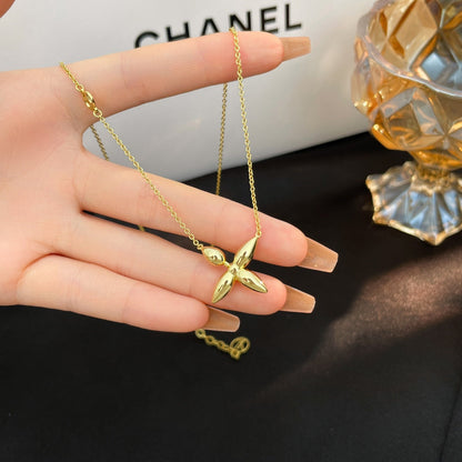 [Baslove]LOUISETTE GOLD NECKLACE